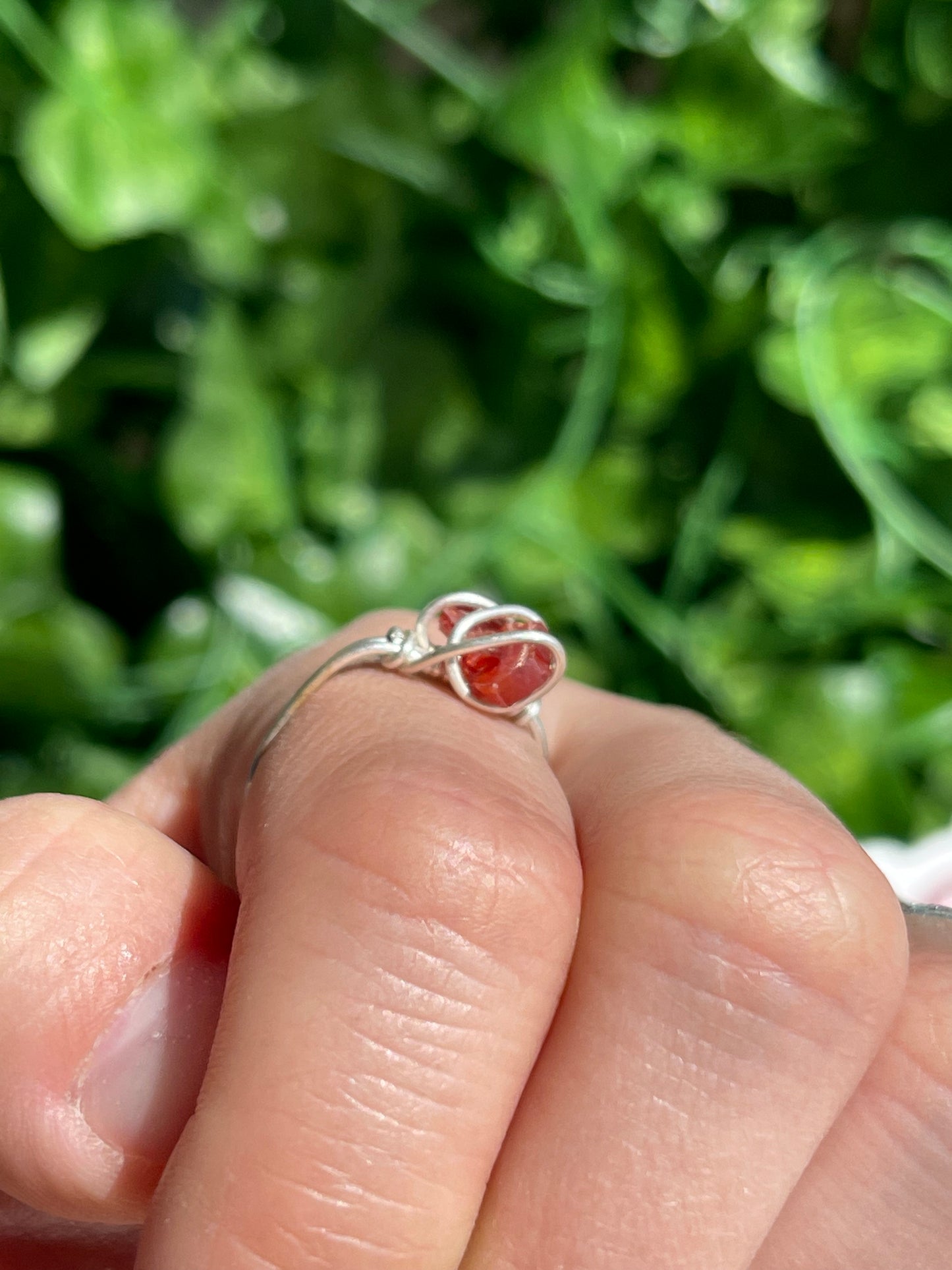 Hand Wrapped Crystal Rings