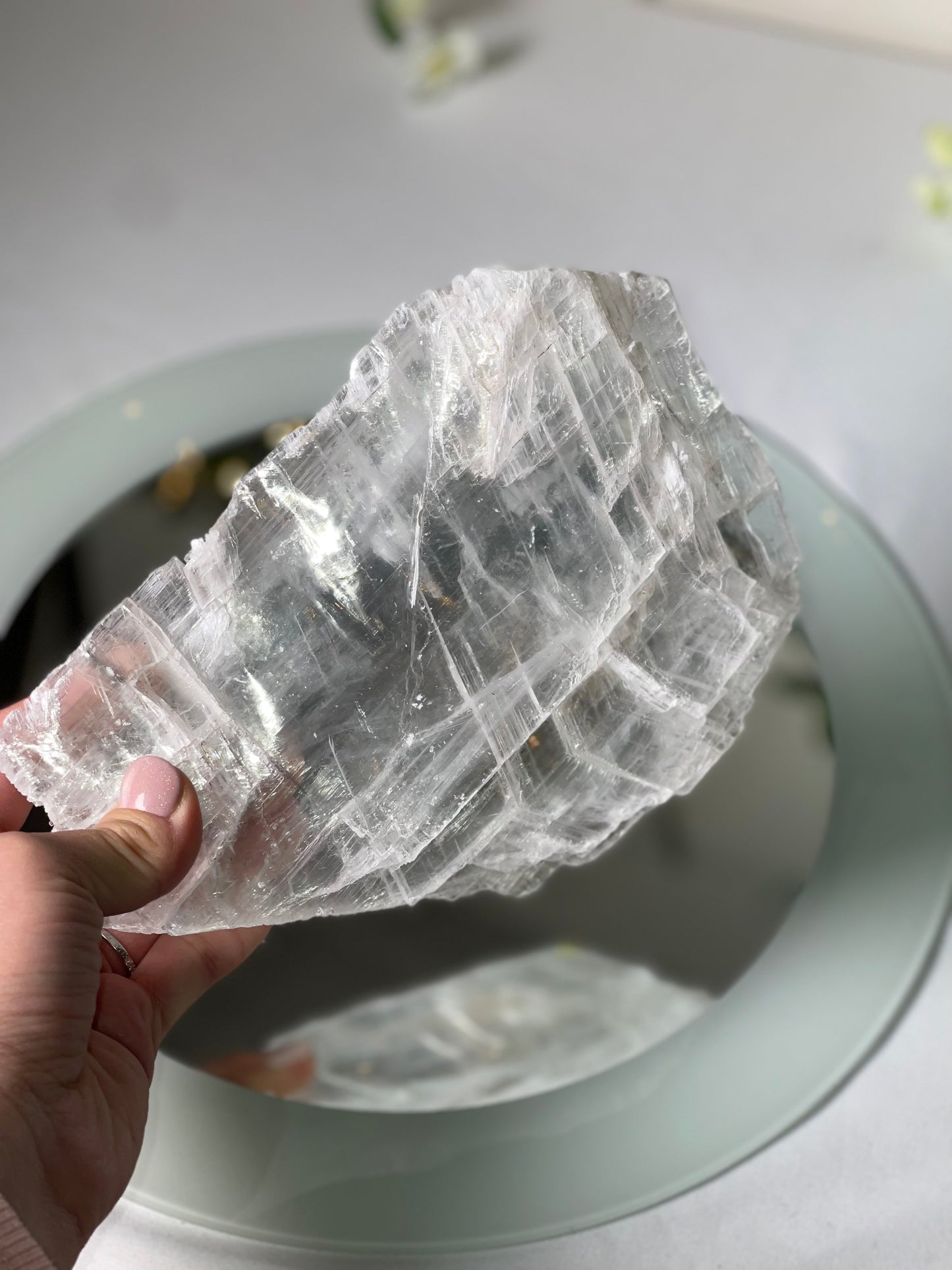 Raw Selenite from Utah