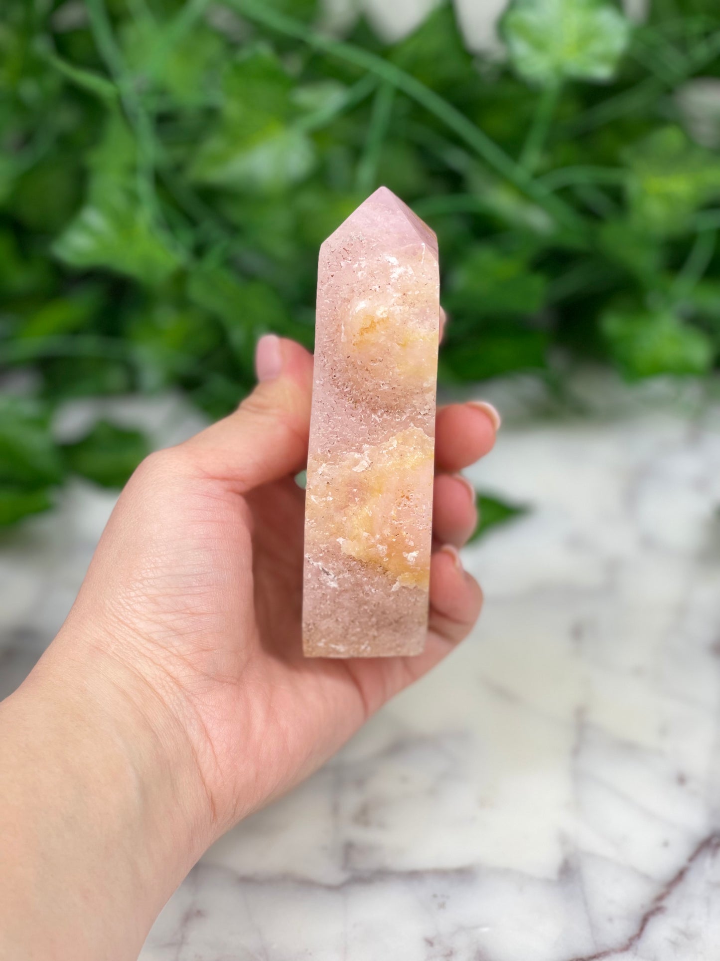 Pink Aragonite Towers