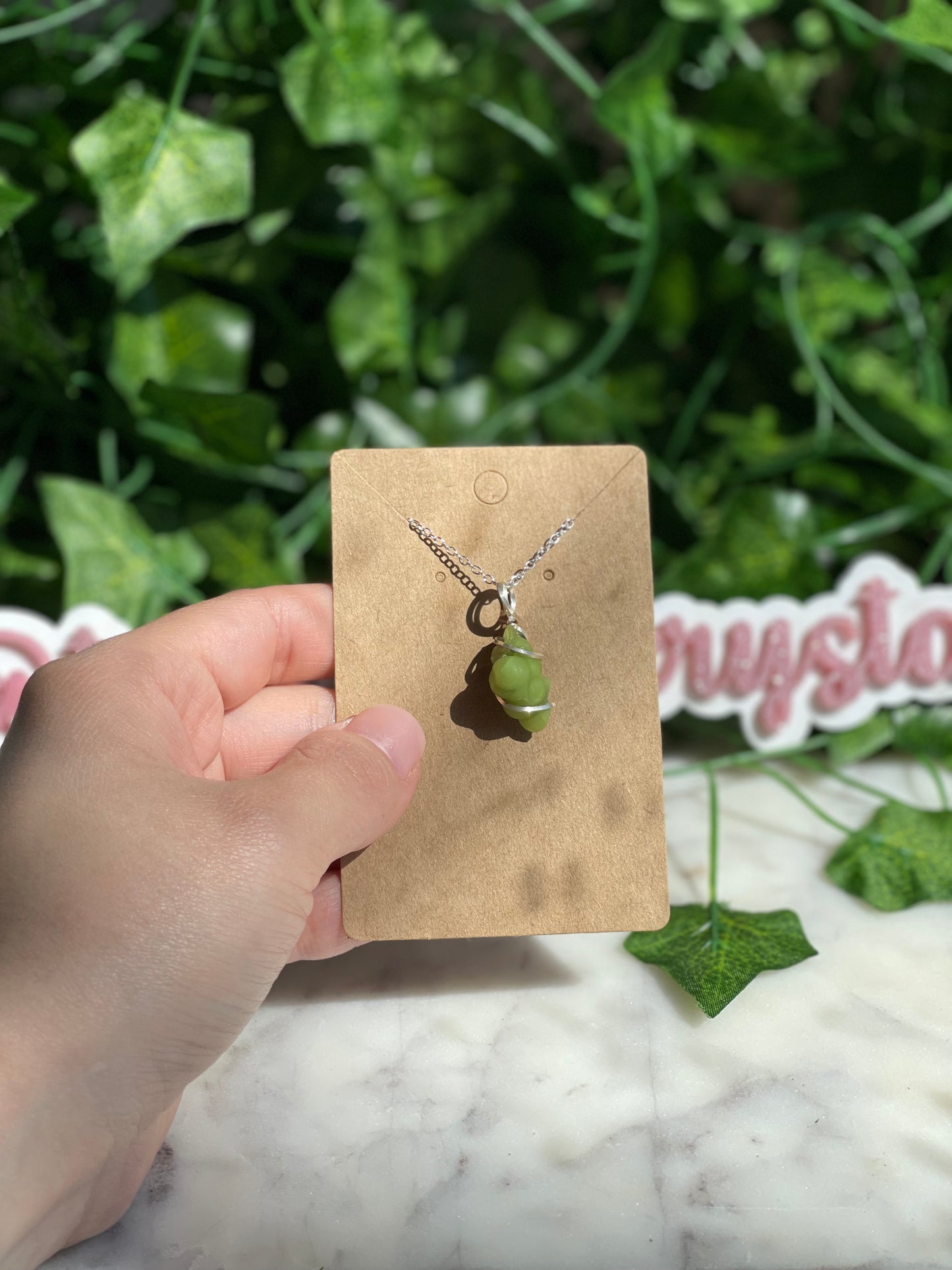 Hand Wrapped Specimen Necklaces