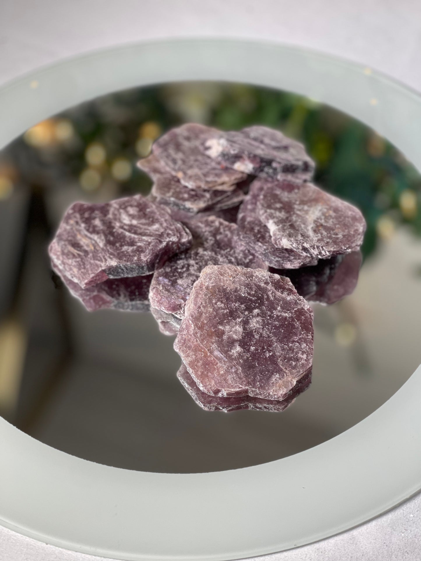 Lepidolite Plates