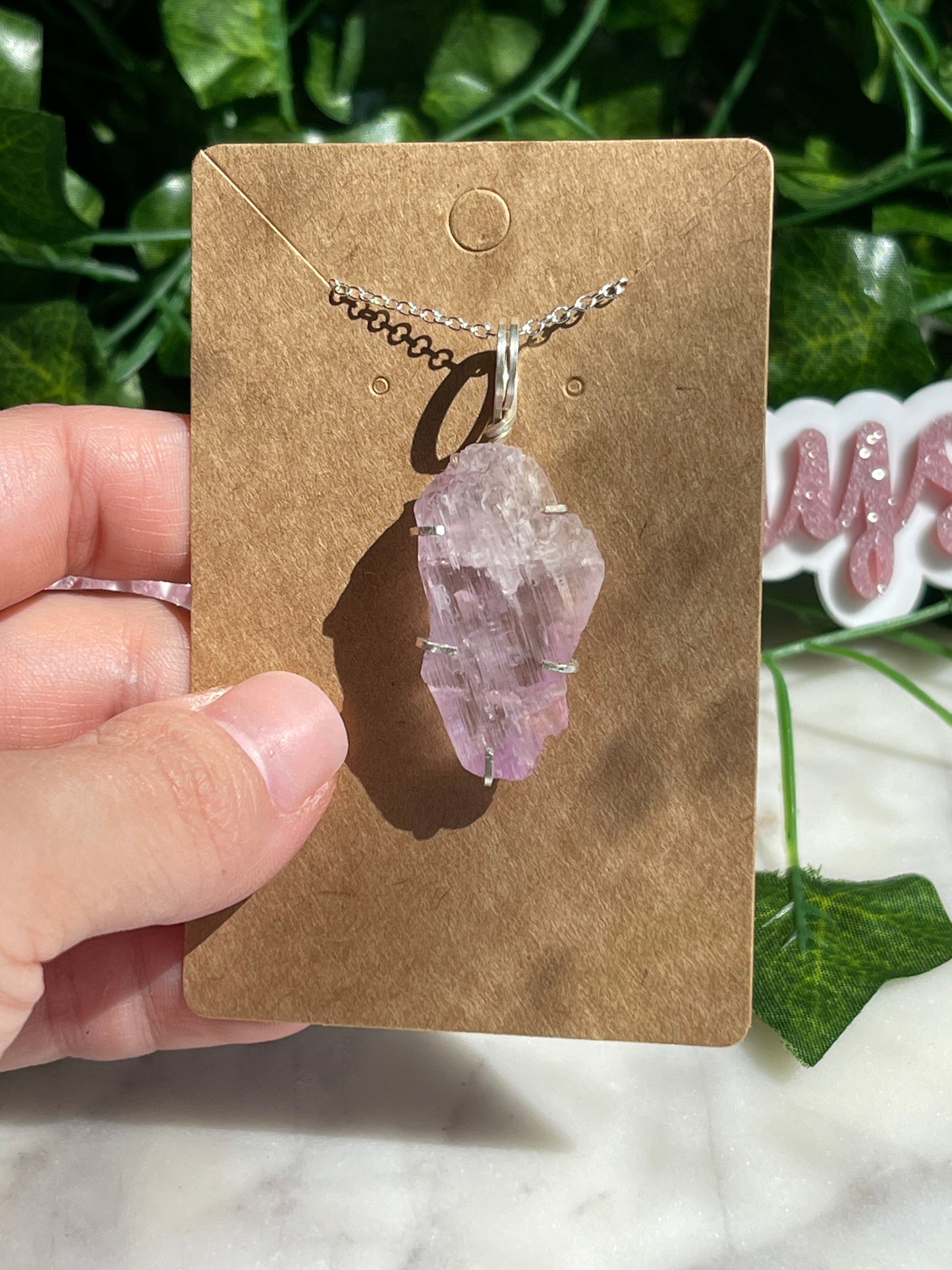 Hand Wrapped Crystal Necklaces